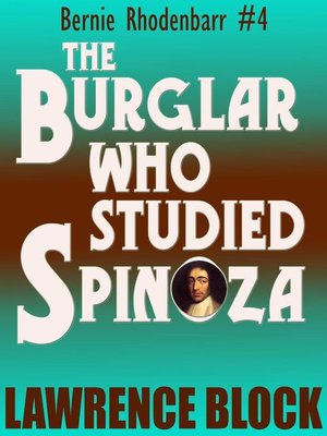 cover image of The Burglar Who Studied Spinoza